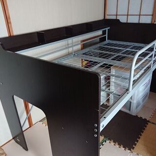 【お譲り先決まりました】ニトリロフトベッド