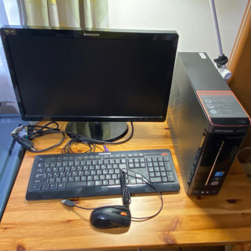 Lenovo レノボ　デスクトップPC\u0026ディスプレイ