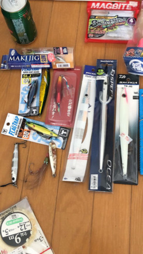 大量の新しい釣り具！！処分！！