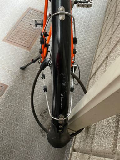 TREK 7.4FX クロスバイク サイズ20 オレンジ　フェンダー付き