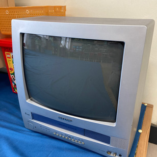昭和レトロブラウン管テレビデオ