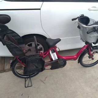 電動自転車ヤマハPAS KISS 20インチ 3段 12.8Ah充電器あり 電動自転車