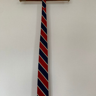 スーツカンパニー　ネクタイ (赤・ネイビー)の画像