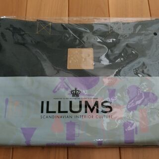 ILLUMS　イルムス　デニム風トートバッグ