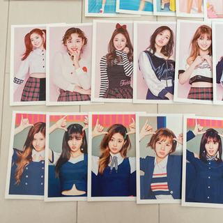 TWICE フォトステッカー カードの画像
