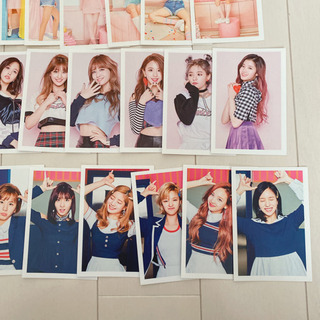 TWICE フォトステッカー カードの画像