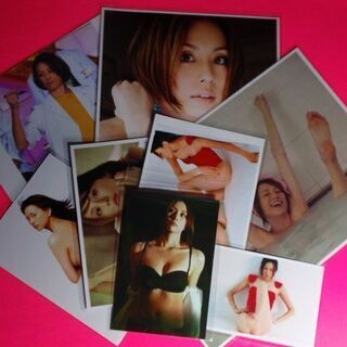★米倉 涼子（よねくら りょうこ）　A４判３枚＋２L判３枚＋A６判（ハガキ）＋L判　美品の画像