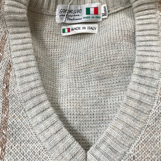 men'sたっぷりセーターM☆未使用の画像