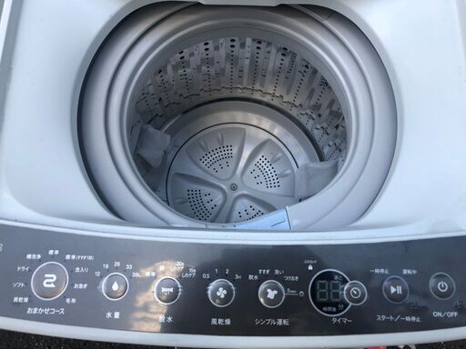 ☆中古 激安　Haier　洗濯機　4.5ｋｇ　JW-C45A　２０１８製　家電　DE010　￥11,000円！！