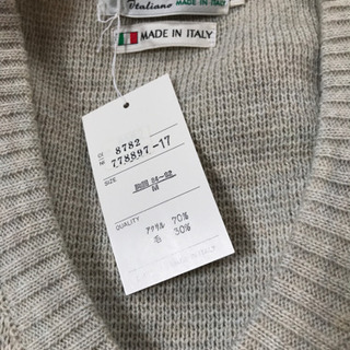 men'sたっぷりセーターM☆未使用の画像