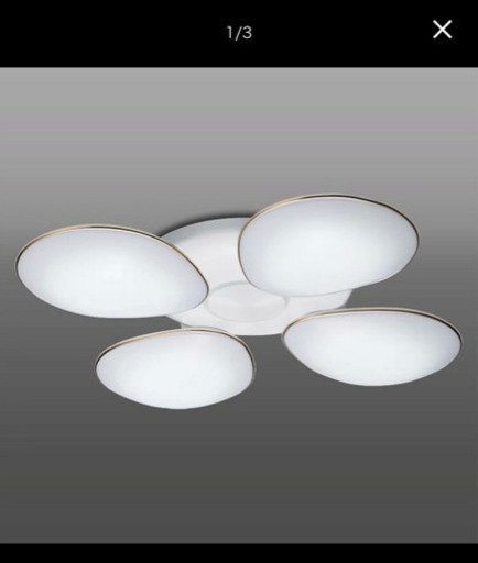 【新品】タキズミ日本製照明LEDシーリングライト/洋風〜8畳フラワーシリーズ