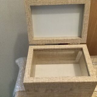 フォト&クラフトボックス　小物&雑貨入れ　アイボリー　箱有りの画像