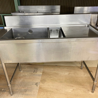 ゴミ籠付き1槽シンクロードバイク