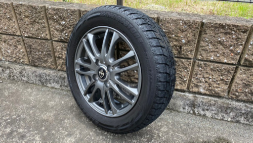 軽四用スタッドレス＋アルミ付4本セット