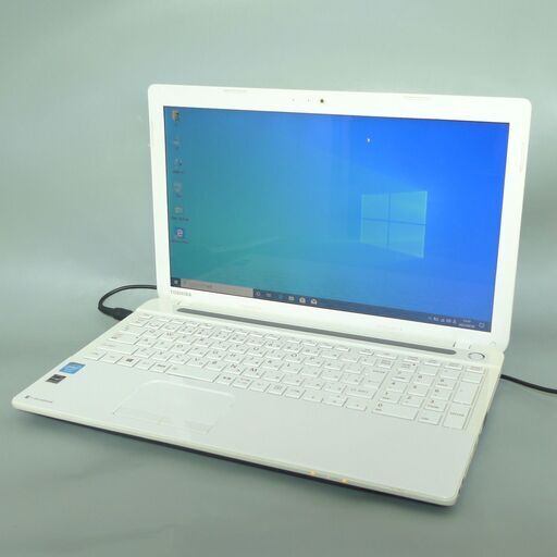 1台限定 送料無料 新品SSD搭載 ノートパソコン 中古動作良品 Windows10 15.6型 東芝 T453/33JWY Celeron 4GB DVDRW 無線 webカメラ Office済