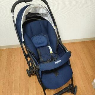美品✨ Aprica カルーンエアー　ベビーカー　両対面　ネイビー　レザー Amazon.co.jp: Aprica(アップリカ) A型ベビーカー カルーンエアー