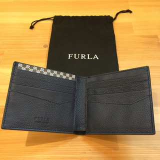 新品未使用 限定】FURLA フルラ メンズ 二つ折りウォレット