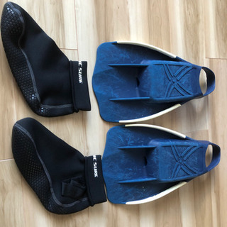 ボディーボード　フィンセットの画像