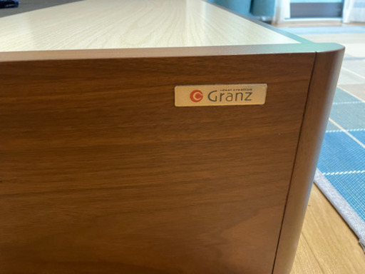 セミダブルベッド　Granz 引き出し付き　ウォールナット
