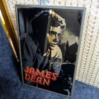JAMES DEAN/ジェームズ・ディーン 俳優 鏡/ミラー 壁掛け ウォール