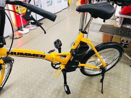 未使用品 HUMMER 20インチ折りたたみ電動アシスト自転車