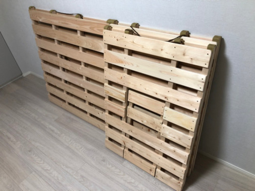 【定価2万5千円！】すのこベッド/ダブル