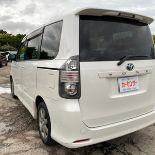 【支払い総26.8万円】車検令和5年1月 70ヴォクシー  調子良好 社外ナビ ETC バックカメラ プッシュスタート 左パワースライドドア  乗って帰れる！ カード払い可☆☆の画像