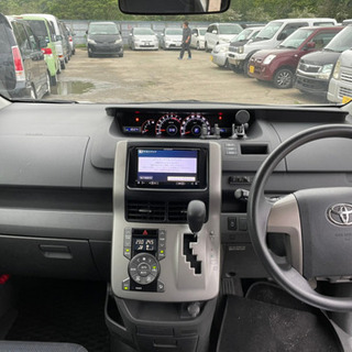 【支払い総26.8万円】車検令和5年1月 70ヴォクシー  調子良好 社外ナビ ETC バックカメラ プッシュスタート 左パワースライドドア  乗って帰れる！ カード払い可☆☆の画像