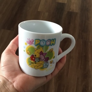 プーさんのコップ　保々未使用