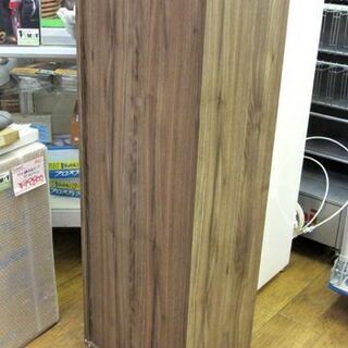 ニトリ Nクリックボックス 幅43×奥30×高131cm カラーボックス 棚 収納家具 5段 ミドルブラウン 茶色 札幌 厚別店の画像