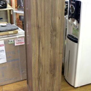 ニトリ Nクリックボックス 幅43×奥30×高131cm カラーボックス 棚 収納家具 5段 ミドルブラウン 茶色 札幌 厚別店の画像
