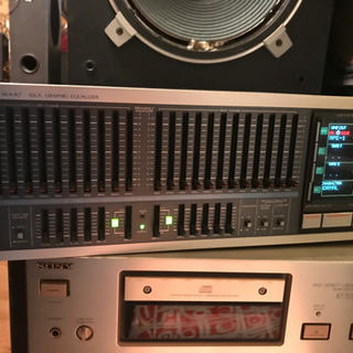 VICTOR SEA-R7 ビクター グラフィックイコライザー 通電確認のみ 現状お渡し の画像