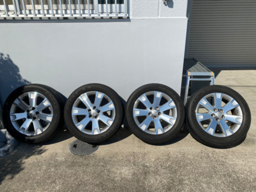 中古　タイヤセット　4本　225/55R18
