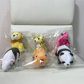 【値下】アニマルぬいぐるみ　6個セット