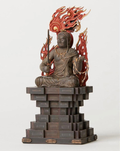 未使用　不動明王様　仏像