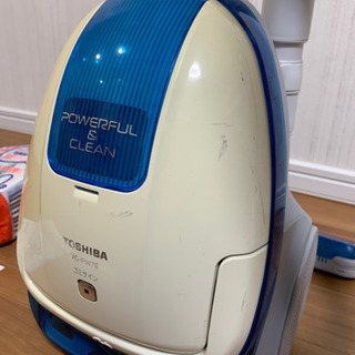 東芝　紙パック式掃除機の画像