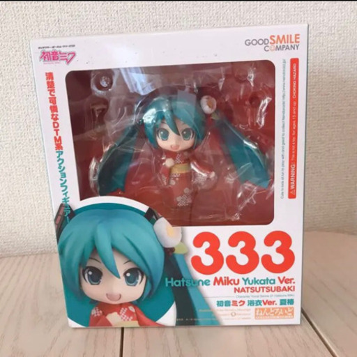 初音ミク　夏椿　フィギュア　ねんどろいど　未使用