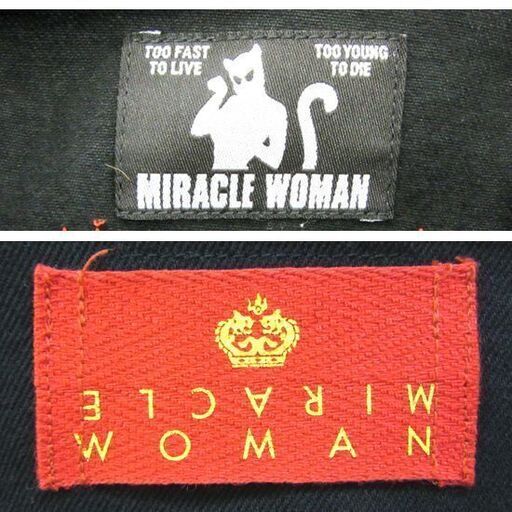 MIRACLE WOMAN タイガー＆ドラゴン ジャケット ブラック CreamSoda Gジャン スカジャン ミラクルウーマン ドクロ ロカビリー 札幌 厚別店