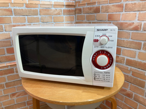 SHARP 電子レンジ RE−T3−W5 2016年製