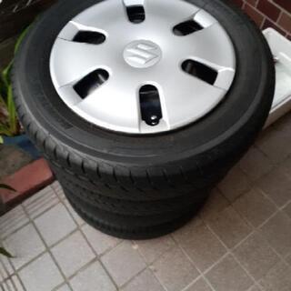 タイヤホイールセット　155/65/R13 