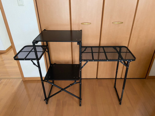 キャンプ　キッチン　男前　キャンパーズコレクション　タフライトスタンド