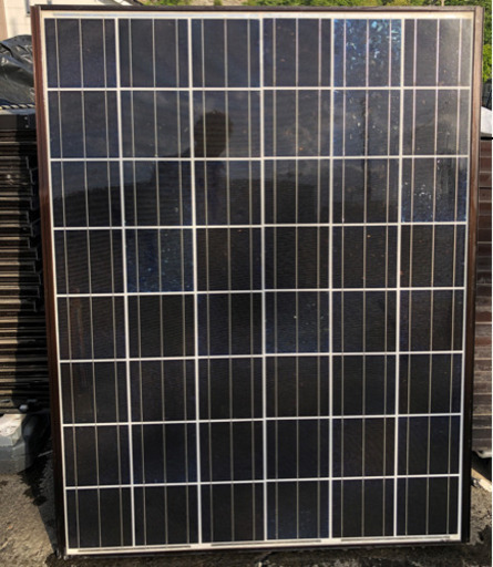 ソーラーパネルで脱炭素④ ★オフライン生活★ 京セラ180W★1枚3000円、6枚15000円。