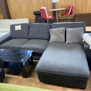 激安ソファ　IKEA L字型　3人掛けソファ