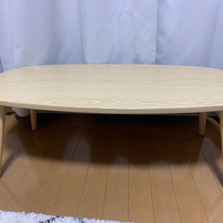 【ニトリ】オリタタミテーブル　ラポールD NA