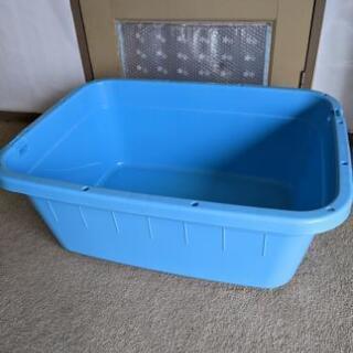 【商談決まりました】角型タライ（水抜き栓あり）