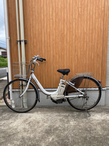 [電動アシスト自転車] パス YAMAHA 白