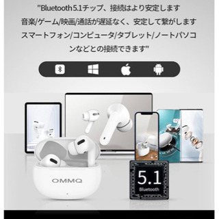 【新品未使用】【最新版 Bluetooth5.1+EDR】Bluetooth イヤホン 高音質 低遅延 完全ワイヤレス イヤホン Type-C充電対応 IPX7防水 自動ペアリング 25時間連続再生 ノイズキャンセリング AAC対応 Siri対応 ブルートゥース イヤホン 3Dステレオサウンド クリア通話 小型 軽量 左右分離型 ビジネス/WEB会議/テレワーク/仕事/通学/ウォーキング iPhone/iPad/Android適用の画像