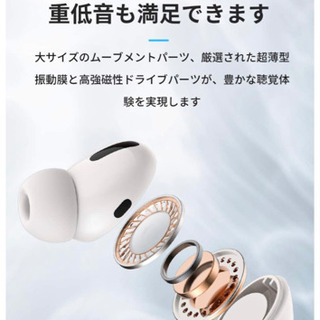 【新品未使用】【最新版 Bluetooth5.1+EDR】Bluetooth イヤホン 高音質 低遅延 完全ワイヤレス イヤホン Type-C充電対応 IPX7防水 自動ペアリング 25時間連続再生 ノイズキャンセリング AAC対応 Siri対応 ブルートゥース イヤホン 3Dステレオサウンド クリア通話 小型 軽量 左右分離型 ビジネス/WEB会議/テレワーク/仕事/通学/ウォーキング iPhone/iPad/Android適用の画像