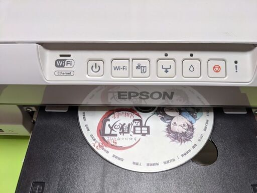エプソン　A4 インクジェットプリンター EP-306 EPSON 　インク吸収体リセット済・新品インク6色付