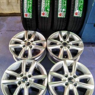 夏 VW アップ UP！【新品 夏タイヤ】ワーゲン UP アップ！165/70R14 日本製 ダンロップ 14インチ 中古アルミ 4本  PCD100